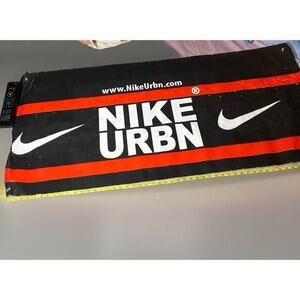 Vintage Nike Banner Y2K NIKE URBN retail Sign 2000s Nike‎ L: 4’ 4” W: 2’ RARE